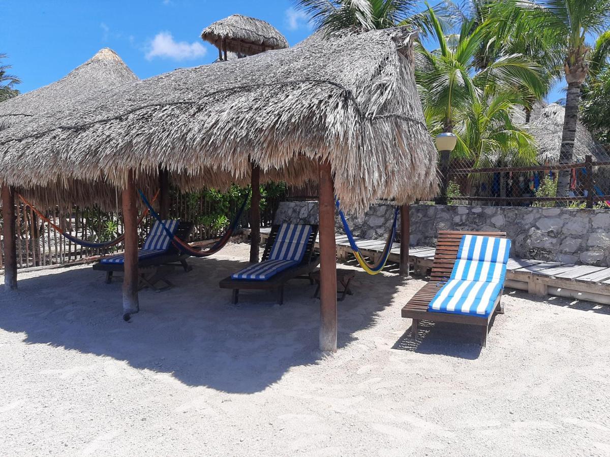 Beach Guesthouse Holbox Apartments & Suites Ilha Holbox Exterior foto