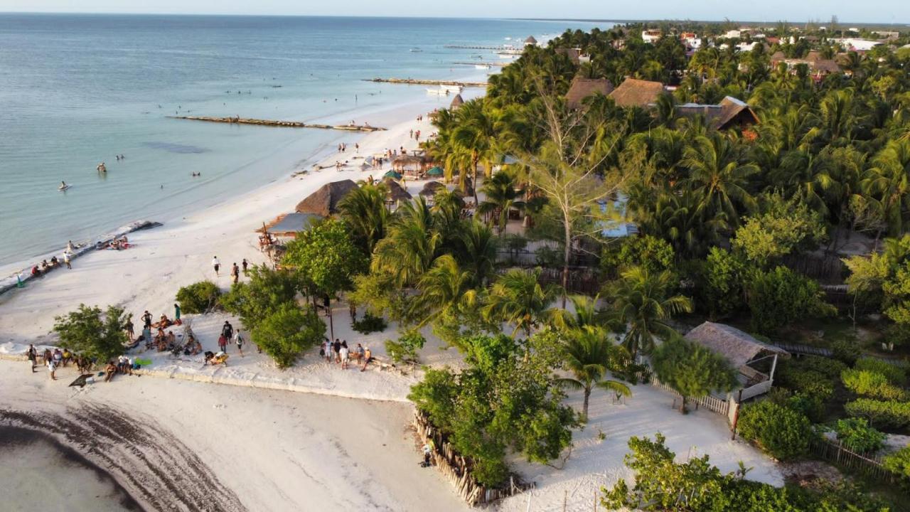 Beach Guesthouse Holbox Apartments & Suites Ilha Holbox Exterior foto