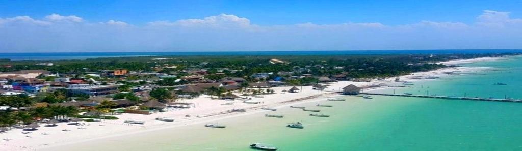 Beach Guesthouse Holbox Apartments & Suites Ilha Holbox Exterior foto