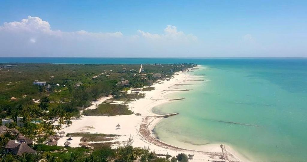Beach Guesthouse Holbox Apartments & Suites Ilha Holbox Exterior foto